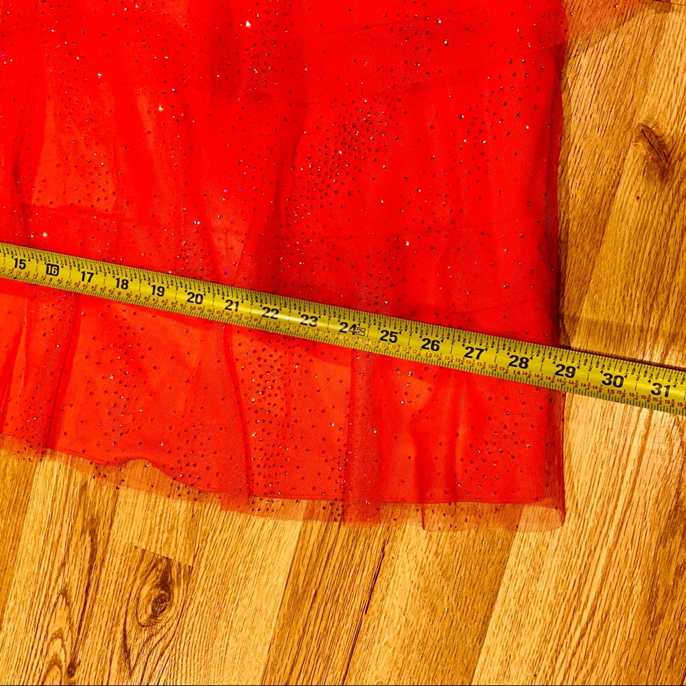 Ignite Evenings Size 2 Coral Color Prom Dress - Picture 12 of 15